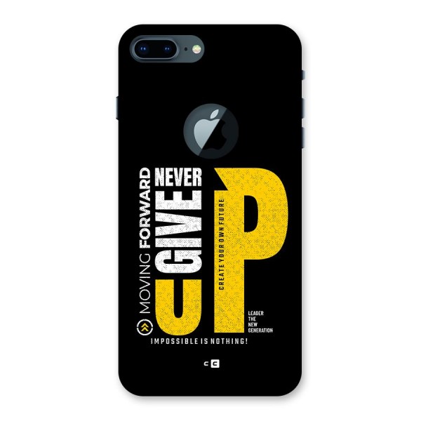 Moving Forward Back Case for iPhone 7 Plus Logo Cut