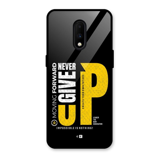 Moving Forward Glass Back Case for OnePlus 7