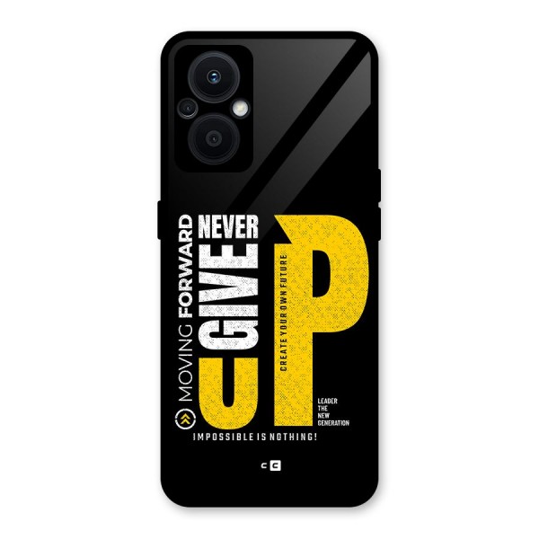 Moving Forward Glass Back Case for Oppo F21s Pro 5G