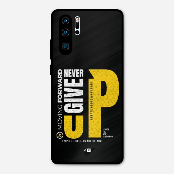 Moving Forward Metal Back Case for Huawei P30 Pro