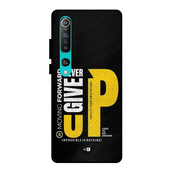 Moving Forward Metal Back Case for Mi 10