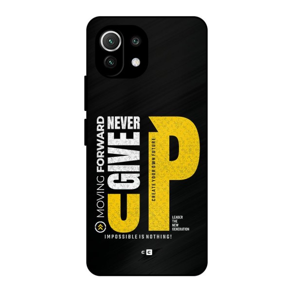 Moving Forward Metal Back Case for Mi 11 Lite