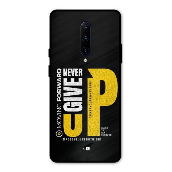 Moving Forward Metal Back Case for OnePlus 7 Pro