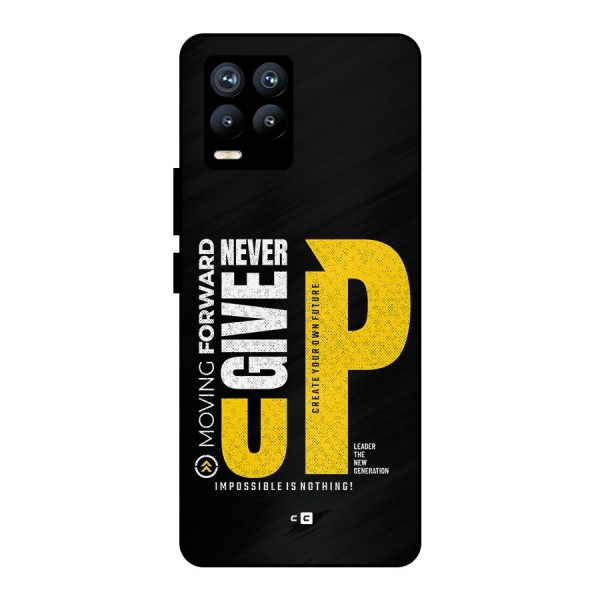 Moving Forward Metal Back Case for Realme 8 Pro