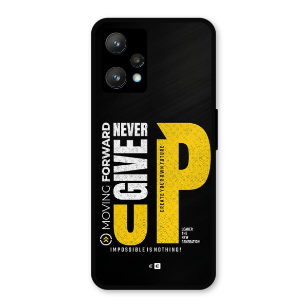 Moving Forward Metal Back Case for Realme 9