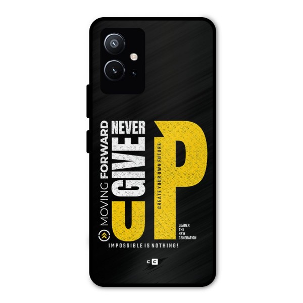 Moving Forward Metal Back Case for Vivo T1 5G