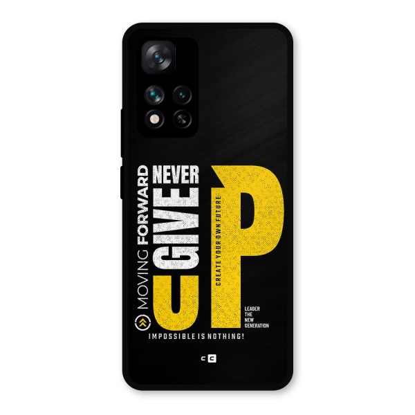 Moving Forward Metal Back Case for Xiaomi 11i Hypercharge 5G