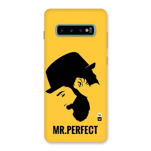 Mr Perfect Back Case for Galaxy S10 Plus