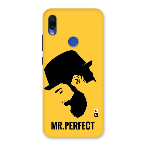Mr Perfect Back Case for Redmi Note 7S