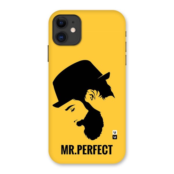 Mr Perfect Back Case for iPhone 11