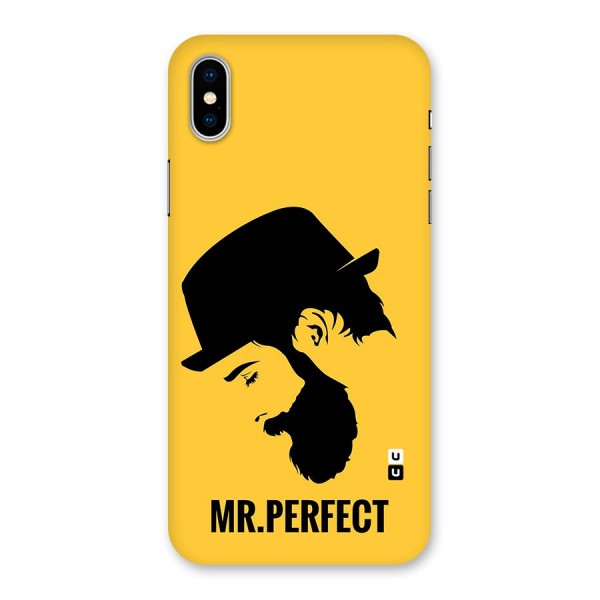 Mr Perfect Back Case for iPhone X