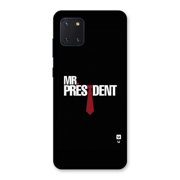 Mr President Back Case for Galaxy Note 10 Lite