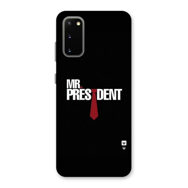 Mr President Back Case for Galaxy S20