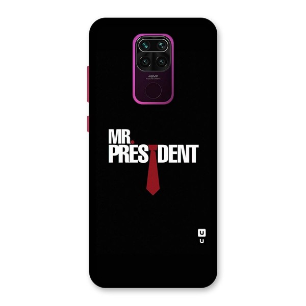 Mr President Back Case for Redmi Note 9