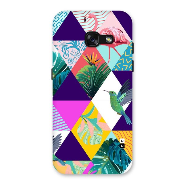 Multicolor Exotic Seamless Pattern Back Case for Galaxy A3 (2017)