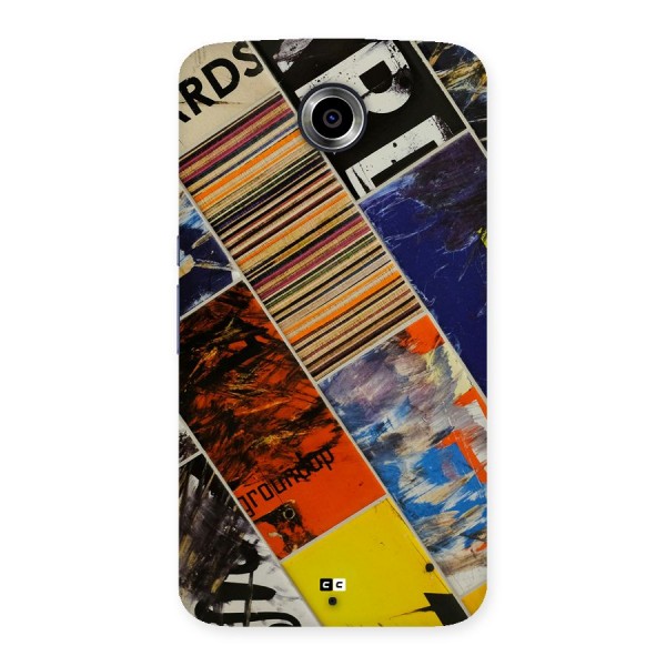 Multiple Textures Back Case for Google Nexus 6