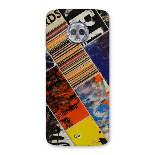 Multiple Textures Back Case for Moto G6 Plus