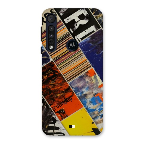 Multiple Textures Back Case for Motorola One Macro