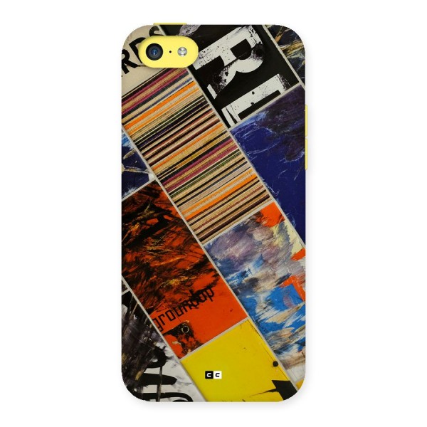 Multiple Textures Back Case for iPhone 5C