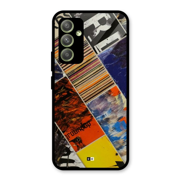 Multiple Textures Glass Back Case for Galaxy A54