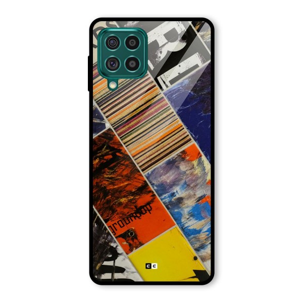 Multiple Textures Glass Back Case for Galaxy F62
