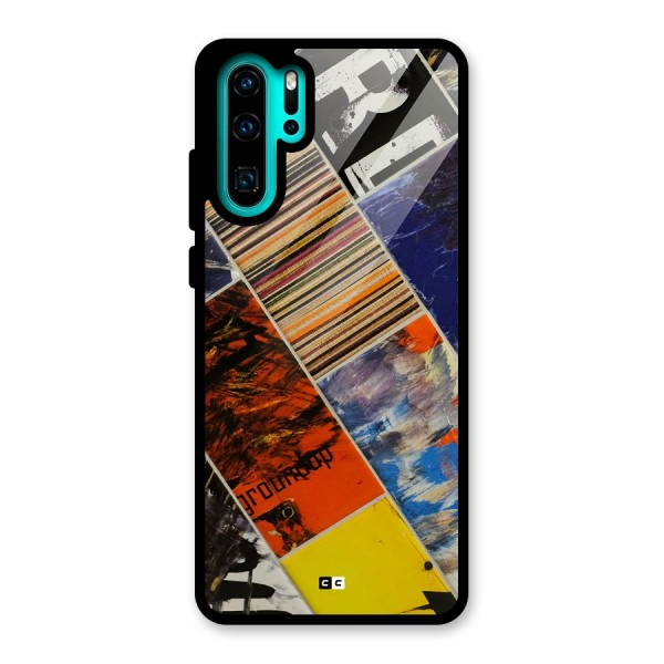Multiple Textures Glass Back Case for Huawei P30 Pro