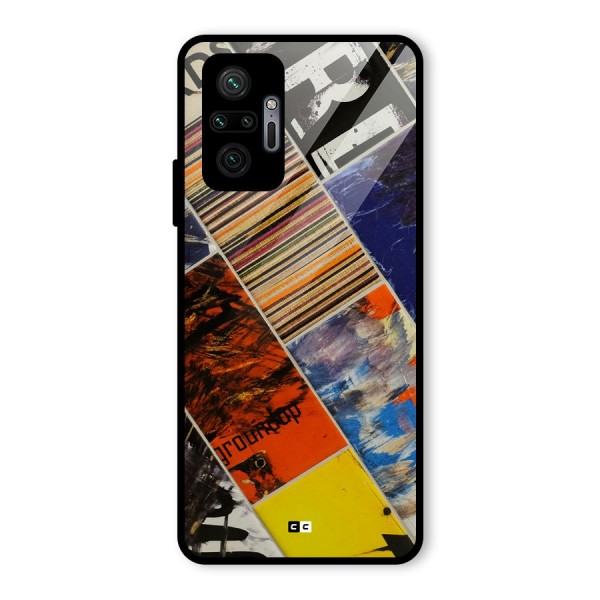 Multiple Textures Glass Back Case for Redmi Note 10 Pro Max