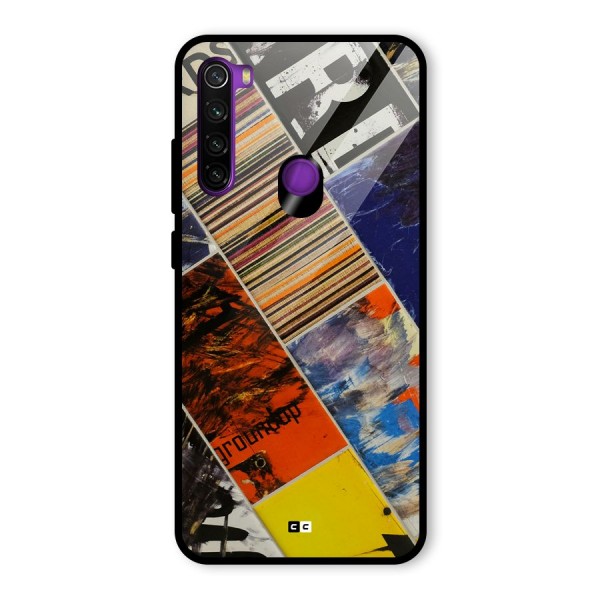 Multiple Textures Glass Back Case for Redmi Note 8
