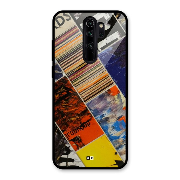 Multiple Textures Glass Back Case for Redmi Note 8 Pro