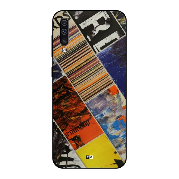 Multiple Textures Metal Back Case for Galaxy A30s