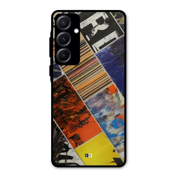 Multiple Textures Metal Back Case for Galaxy A55