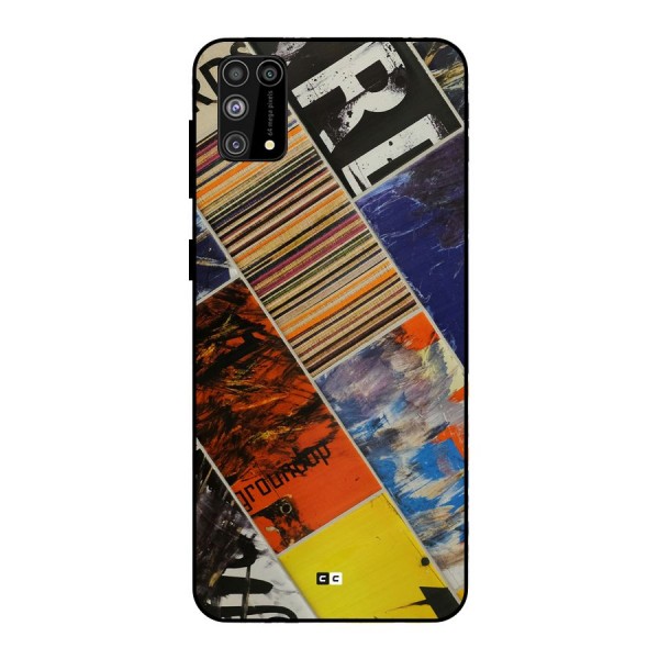 Multiple Textures Metal Back Case for Galaxy F41