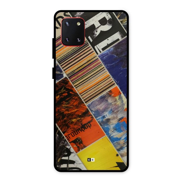 Multiple Textures Metal Back Case for Galaxy Note 10 Lite