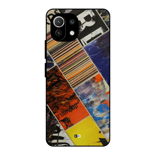 Multiple Textures Metal Back Case for Mi 11 Lite
