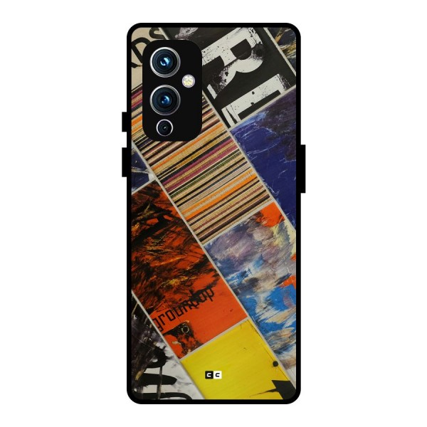 Multiple Textures Metal Back Case for OnePlus 9
