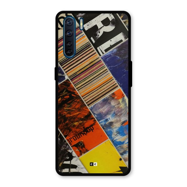 Multiple Textures Metal Back Case for Oppo F15