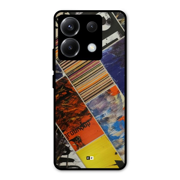 Multiple Textures Metal Back Case for Poco X6
