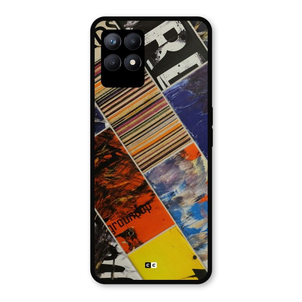 Multiple Textures Metal Back Case for Realme Narzo 50