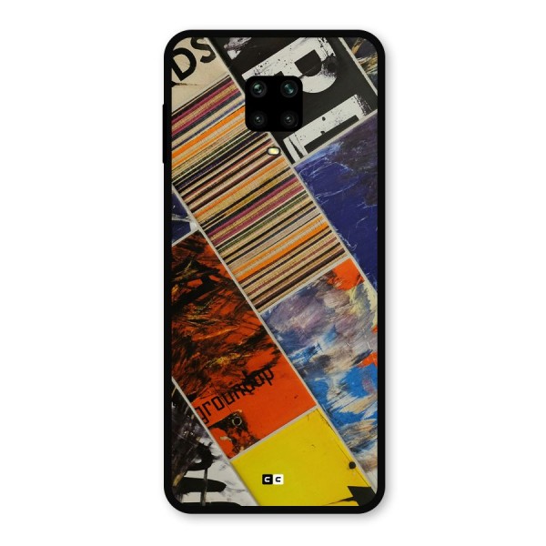 Multiple Textures Metal Back Case for Redmi Note 9 Pro Max