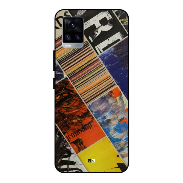 Multiple Textures Metal Back Case for Vivo V20