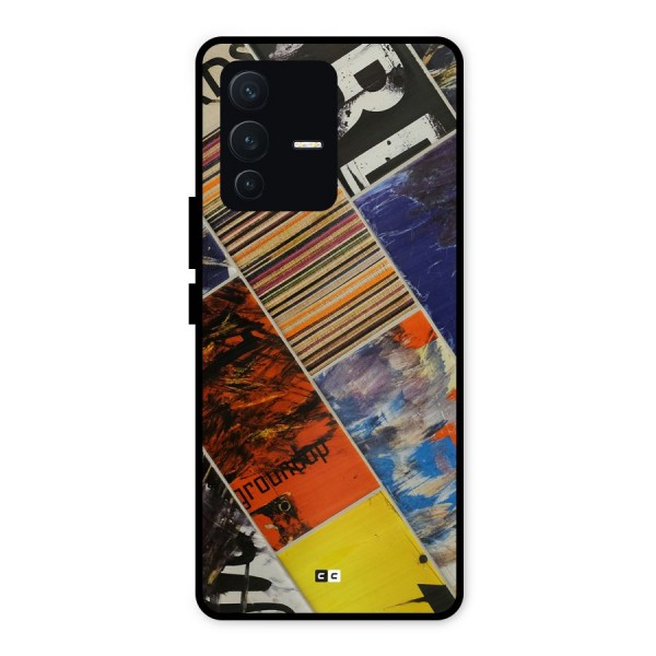 Multiple Textures Metal Back Case for Vivo V23 5G