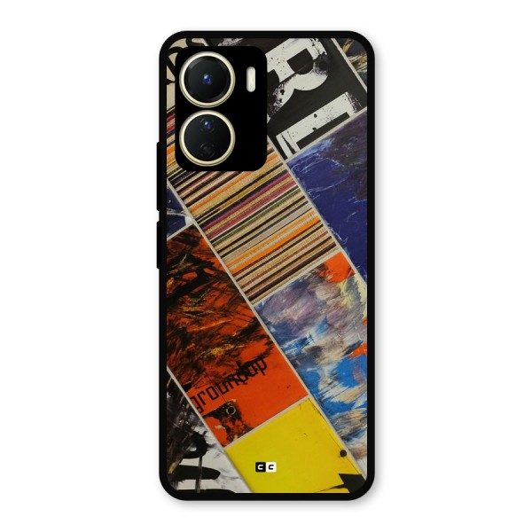 Multiple Textures Metal Back Case for Vivo Y16