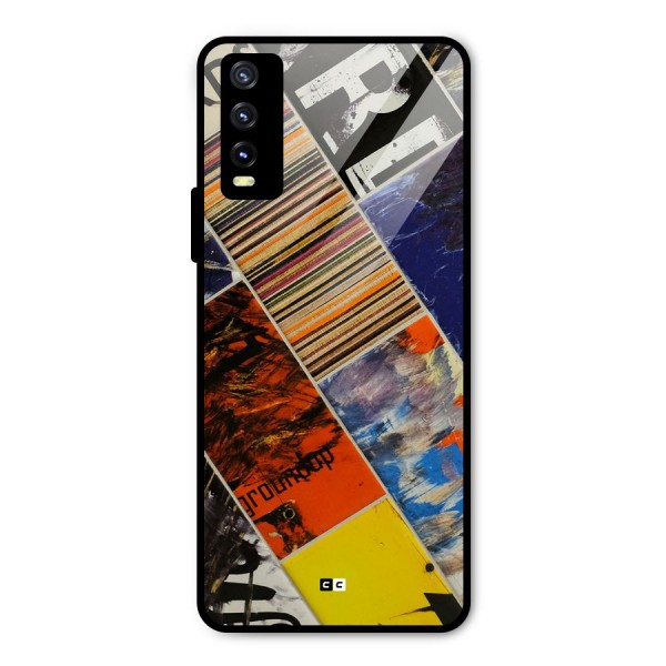 Multiple Textures Metal Back Case for Vivo Y20i