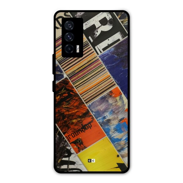 Multiple Textures Metal Back Case for iQOO 7 5G