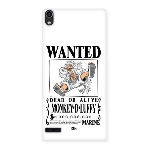 Munkey D Luffy Wanted  Back Case for Ascend P6