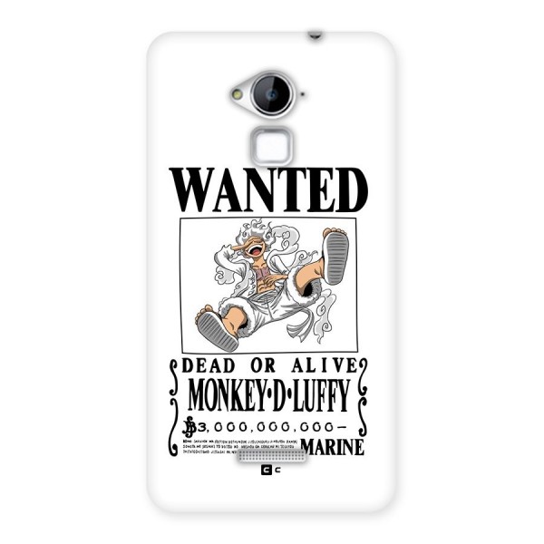 Munkey D Luffy Wanted  Back Case for Coolpad Note 3