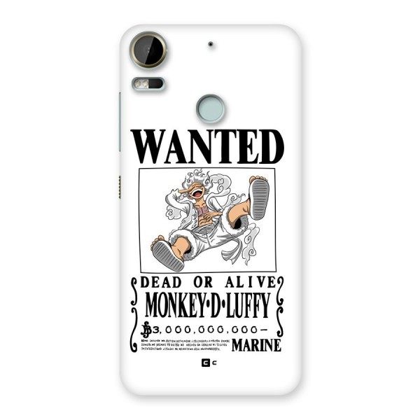 Munkey D Luffy Wanted  Back Case for Desire 10 Pro