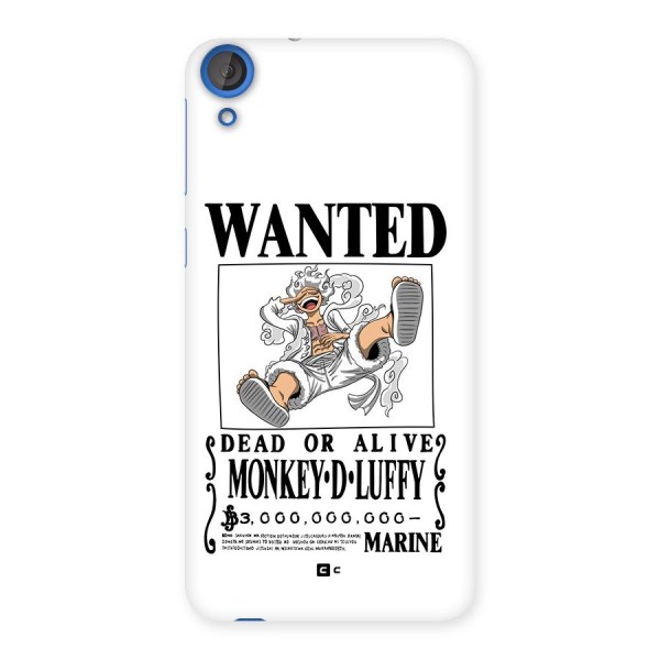 Munkey D Luffy Wanted  Back Case for Desire 820s