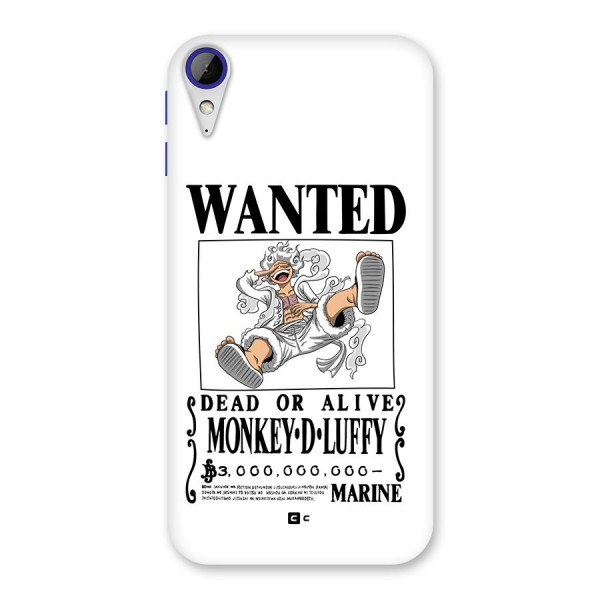 Munkey D Luffy Wanted  Back Case for Desire 830