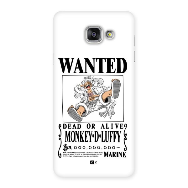 Munkey D Luffy Wanted  Back Case for Galaxy A7 (2016)